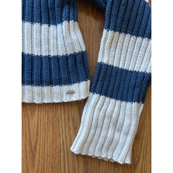 Striped Cotton Ribbed Knit Sweater - Picture 4 of 5